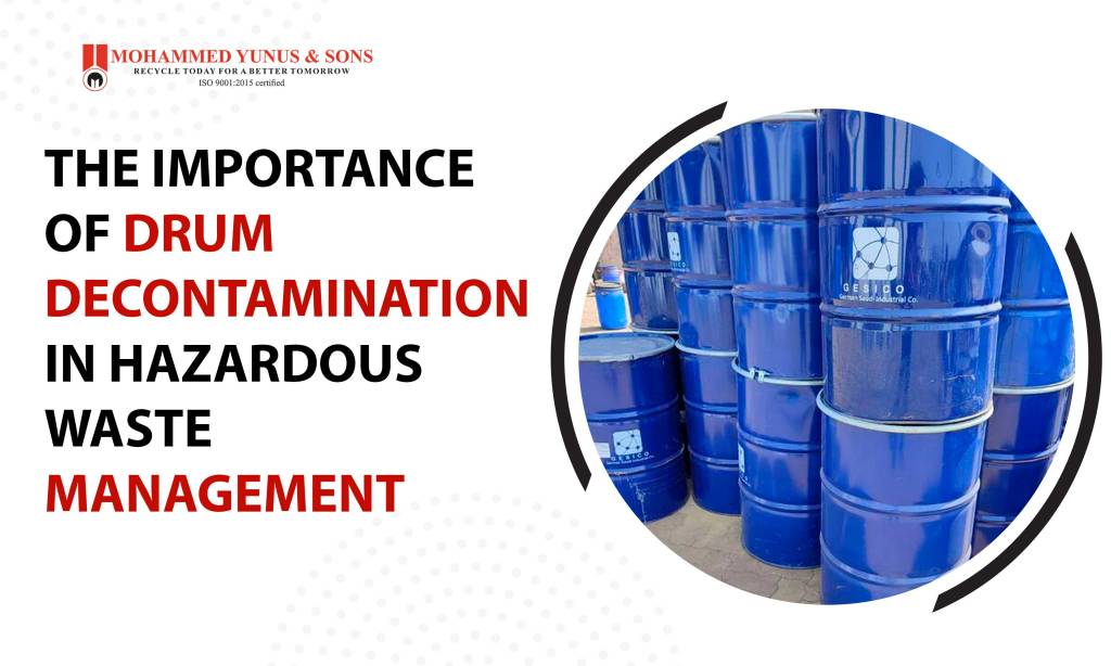 The Importance of Drum Decontamination in Hazardous Waste Management